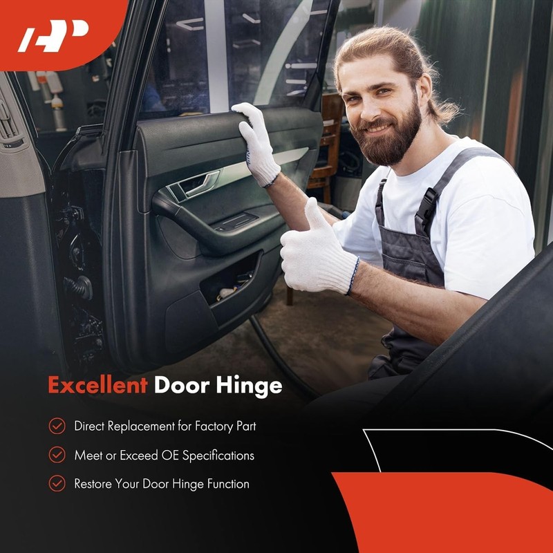 A-Premium Rear Tailgate Hinge Assembly Compatible with Toyota Tacoma 2005-2015, gallery
