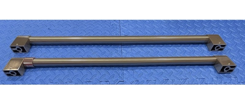 CAFE/GE BRUSHED BRONZE HANDLE KIT #CXMS2H2PNBZ FOR S/S REFRIGERATORS,C-pics&desc gallery