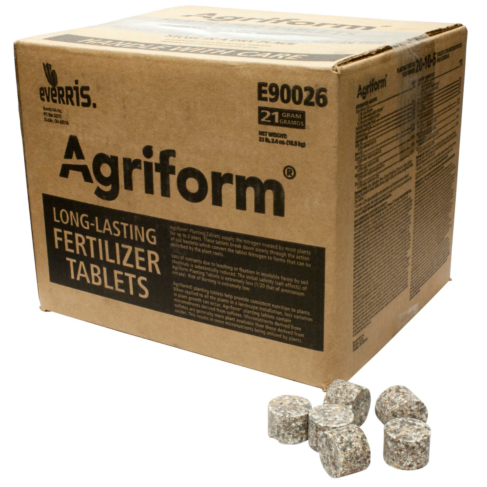 Agriform 20-10-5 Planting Tablets Plus Minors 21 gm Fertilizing Tablets 20 Lbs gallery