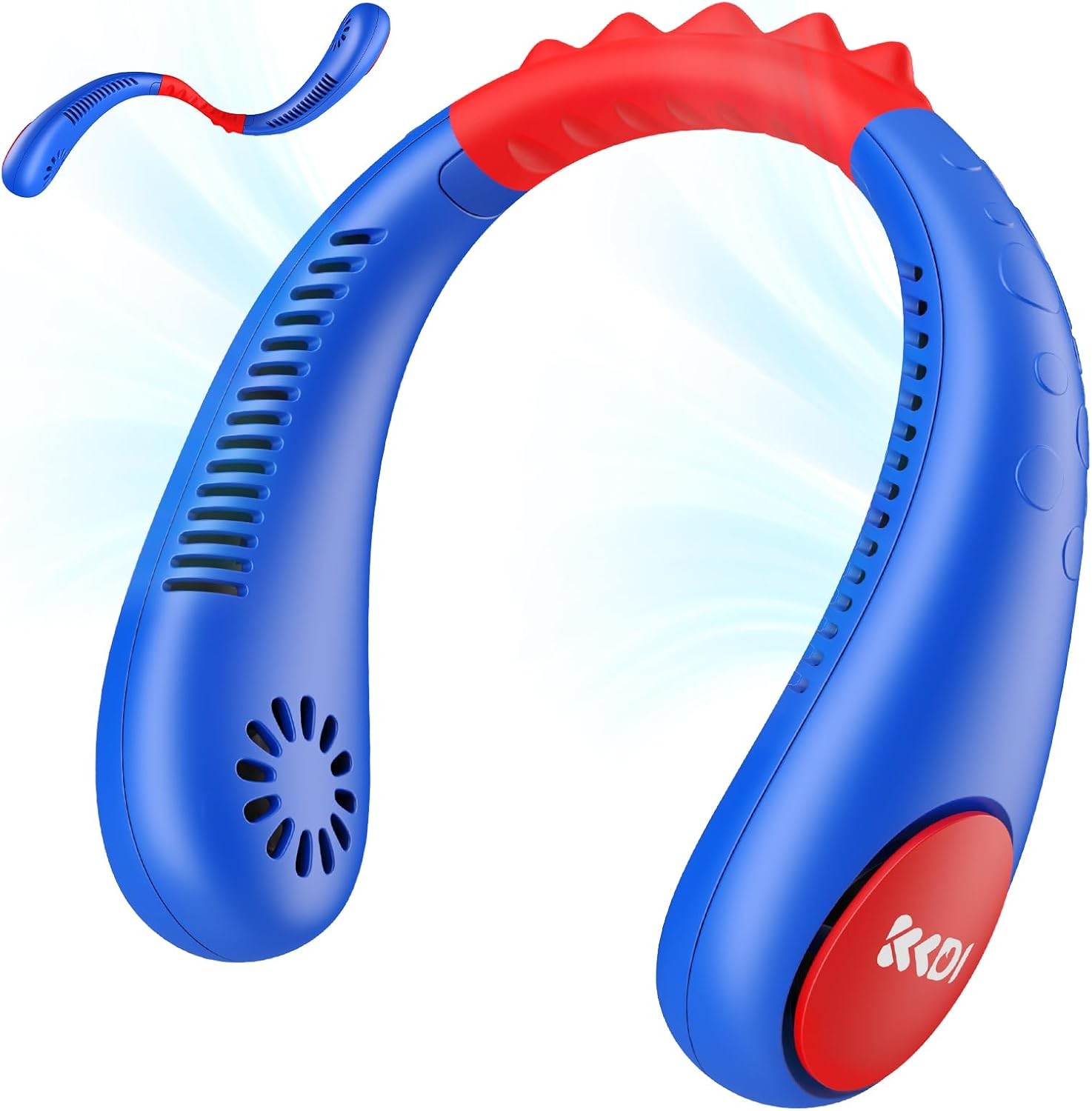 Kids Neck Fan Portable Bladeless Neck Fan Kids 4-14Y 2600mAh Rechargeable gallery