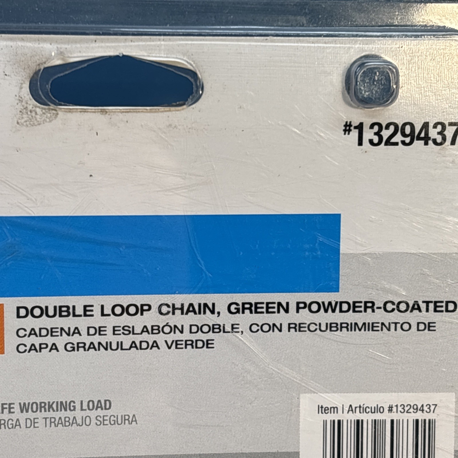 Blue Hawk 2/0 Double Loop Chain, 15 ft., Green Powder Coated, 255 lb. Load gallery