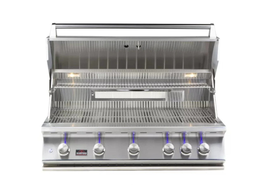 Bonfire Whistler 42" 5-Burner BBQ Built-In Grill Stainless Steel gallery