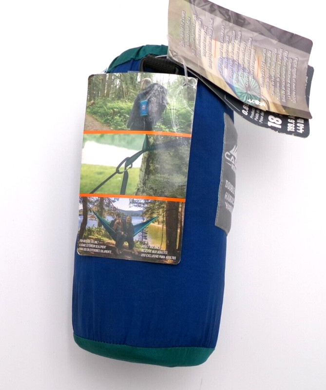 Cascade Mountain Tech Camping Hammock 2 Person Portable Nylon Outdoor gallery