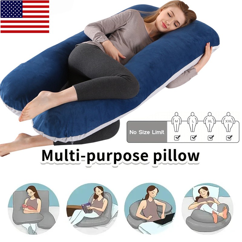 Pregnancy Pillows U-Shaped Full Body Maternity Pillow Ultra-Soft Breathable gallery