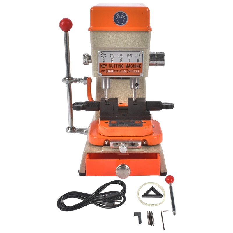 Key Cutting Duplicating Machine Cutter Car Key Copier Vertical 110V 50HZ 150W gallery