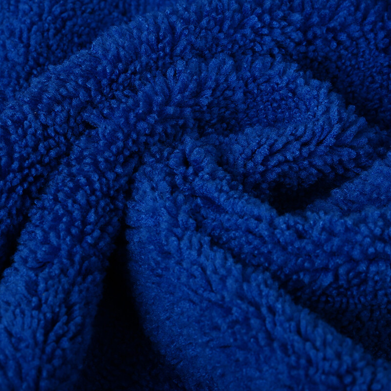 Large Microfiber Car Drying Towels Super Absorbent Scratch Free 16 "x 24" Blue gallery