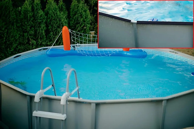 80 Pool Coping Strips – 15.75" Each – Liner Retainers for 48–54" Pools gallery