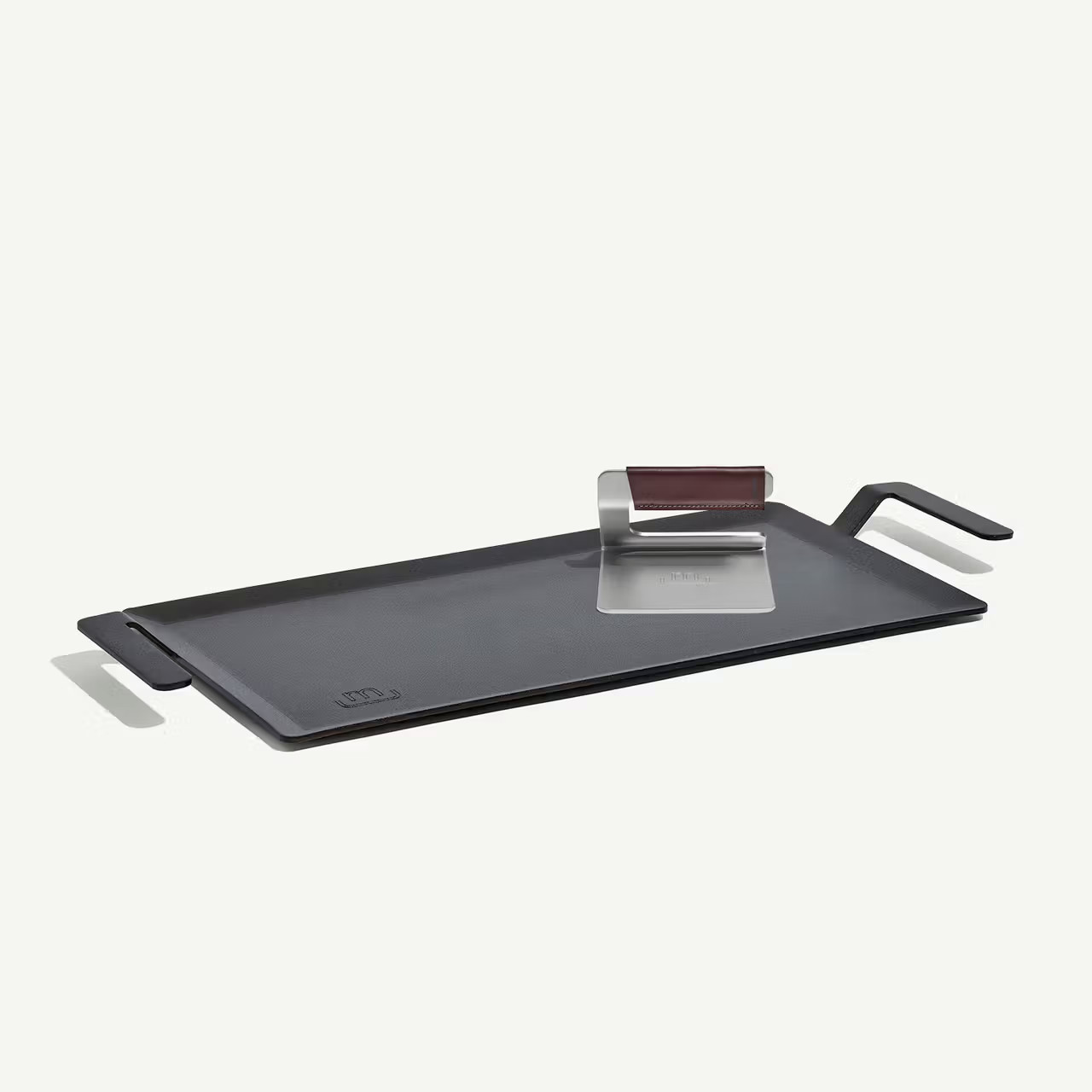 Made in Cookware Carbon Steel Griddle Grill with Press 24'' gallery