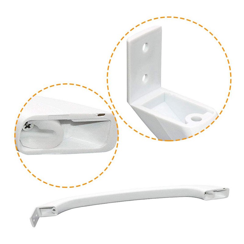 218428121 Door Handle Compatible with Frigidaire Refrigerator-white gallery