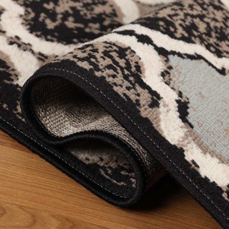 Indoor Runner Rug, Jute Backing, Modern Plush Rugs For Hallway, Living, Dinin... gallery