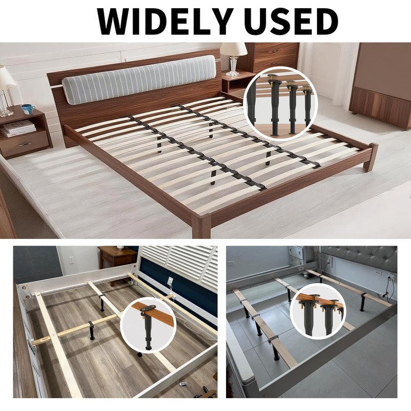 6 PCS Replacement Bed Slat Support Legs Adjustable 6.511 Inch ClampOn gallery
