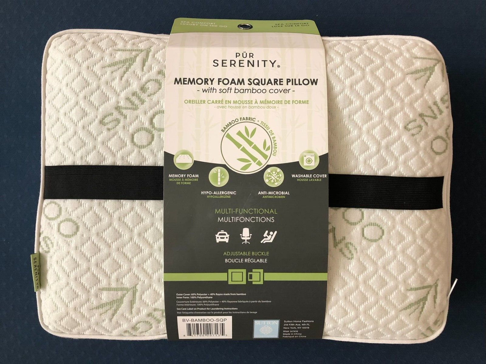 Pur Serenity Memory Foam Pillow from Bamboo Origins Lumbar Support Pillow gallery