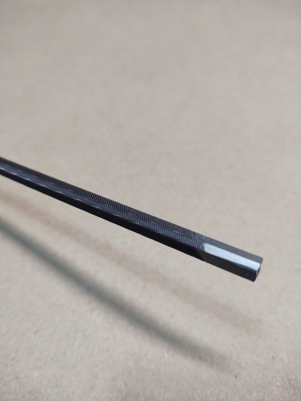 PFERD 7" 3 Corner Chisel Bit Square Ground Chainsaw File 17081-S gallery