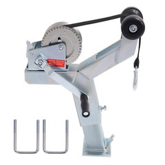 Adjustable Winch Stand Winch Post For Boat Trailer parts W/ 1400lbs Winch Roller