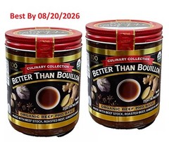 2-PACK Better Than Bouillon Organic Beef Pho Base 21 oz /Jar