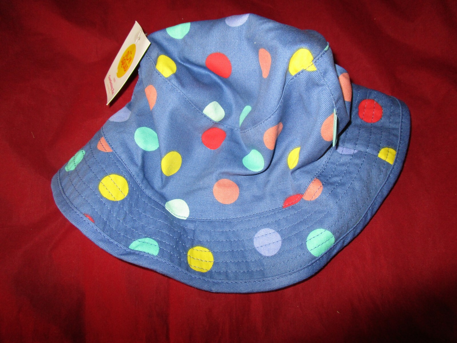 Sun Squad Multi-Color Kids Gardening Sun Summer Hat gallery