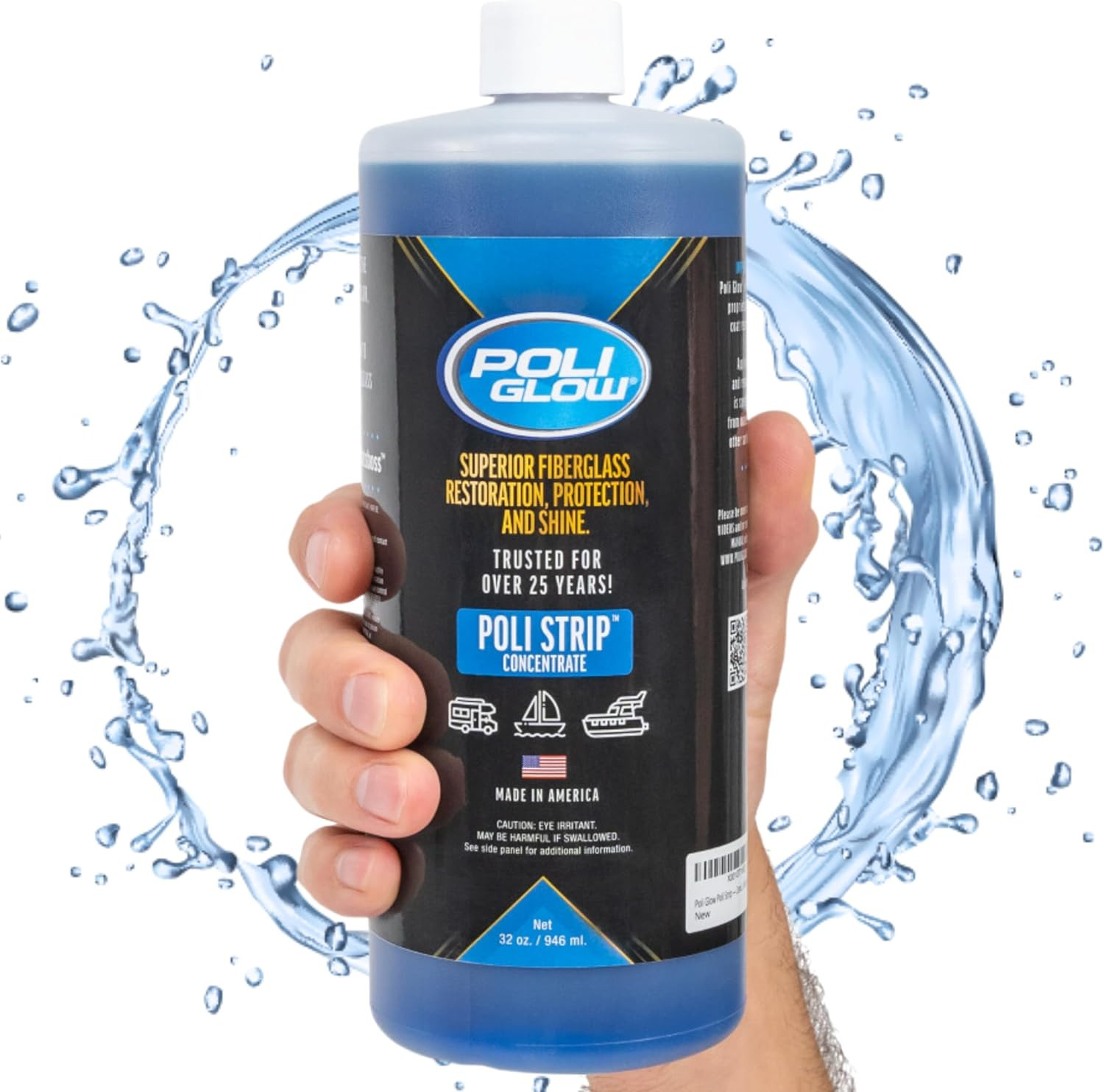 Poli Glow Proprietary Formula Poli Strip® Concentrated Boat and RV Stripper & De gallery