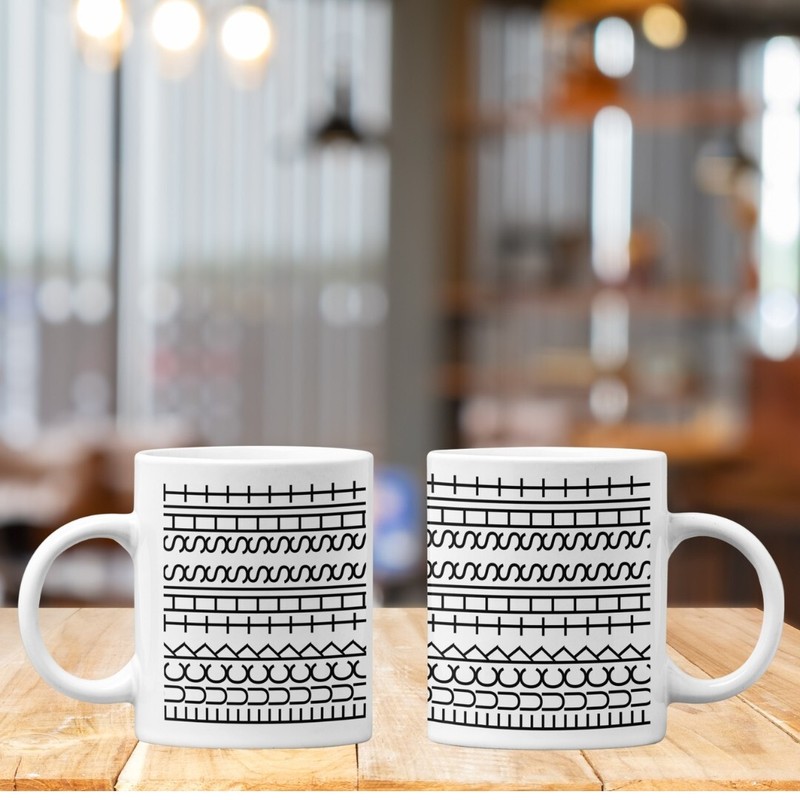 Fck This Sht Hidden Message Mug 11oz – Funny Optical Illusion Coffee Cup gallery
