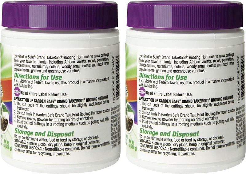 2 Pack Garden Safe Takeroot Rooting Hormone, New Plants Growth Powder - 2 Oz gallery
