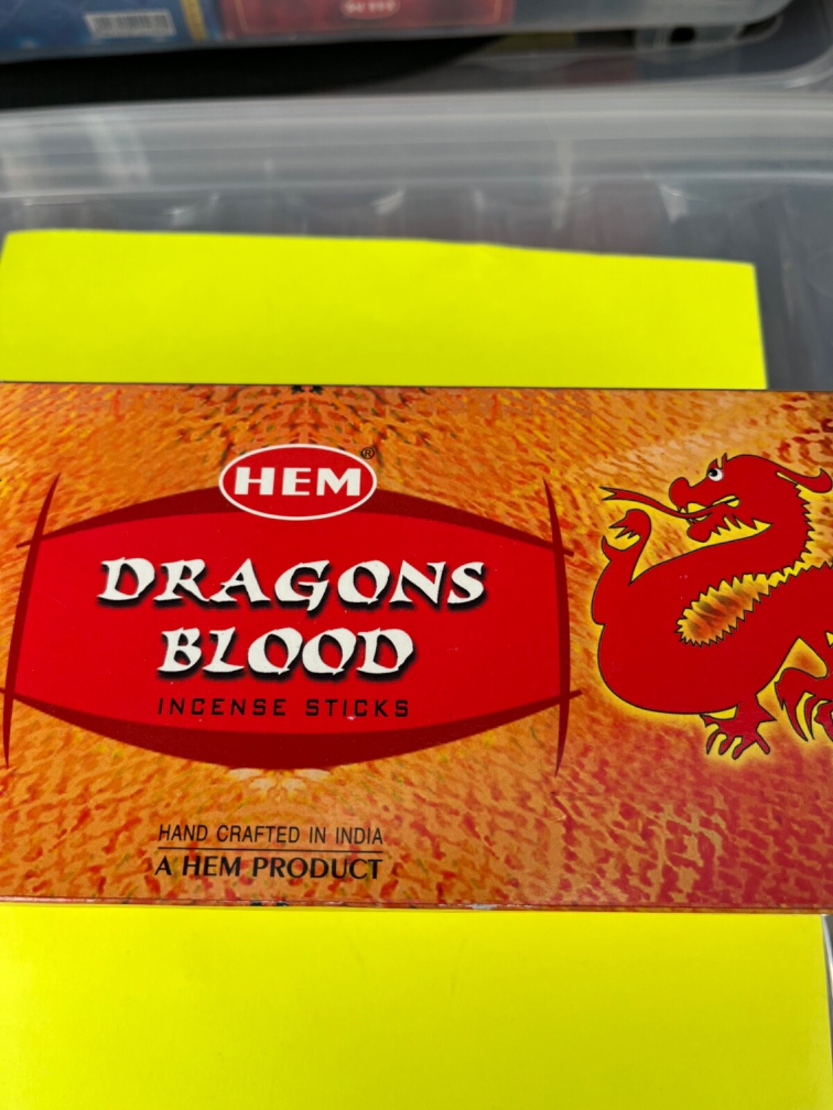 HEM Incense Sticks. 120ct box DRAGON’S BLOOD gallery