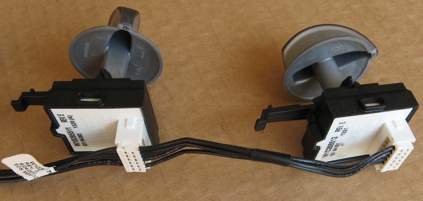 Kenmore, Whirlpool Washer Switches, Harness, Knobs W10285511,W10285512,W10291176 gallery
