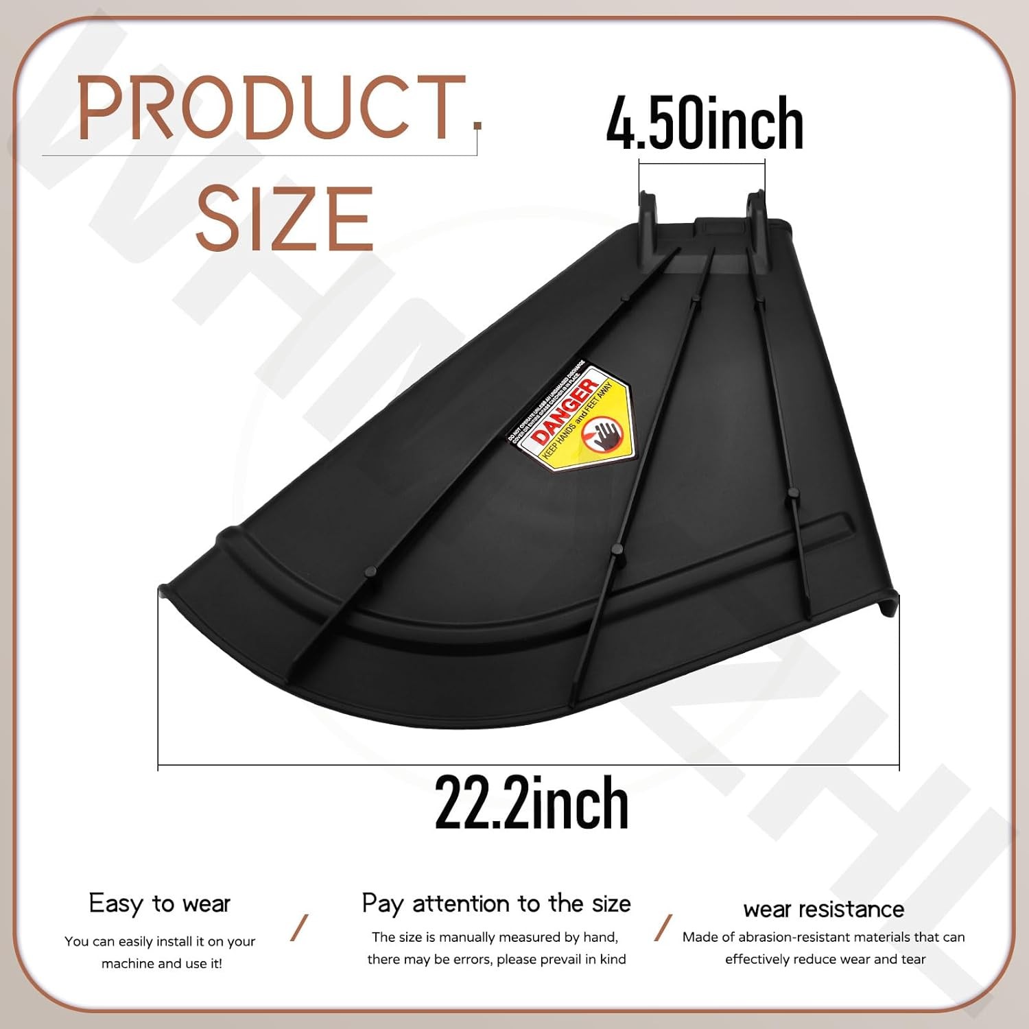 NEW FOR HUSTLER 606930 MOWER DISCHARGE DEFLECTOR CHUTE - RAPTOR SD 54" & 60" W gallery