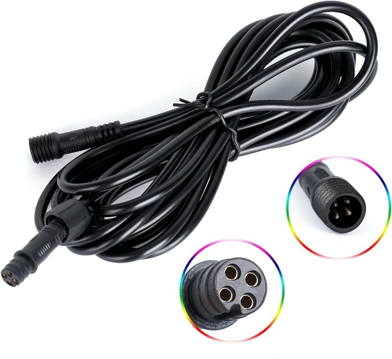 Universal RGB Rock Light Wire Extension gallery