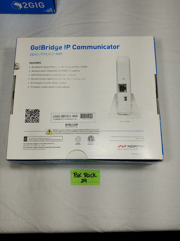 GO! BRIDGE IP COMMUNICATOR 2GIG-BRDG1-900 gallery