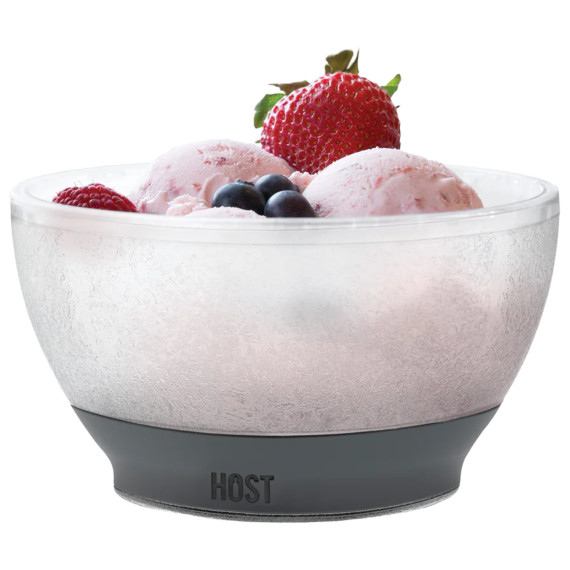 HOST Ice Cream 2-Piece Freeze Cooling Bowl Set (Gray) gallery