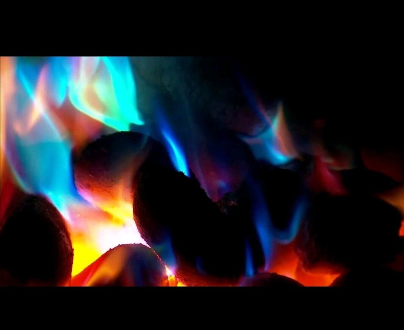 4 PACK Enviro Log Color Flame Fire Magical Colored Colorful Flames Color Changes gallery
