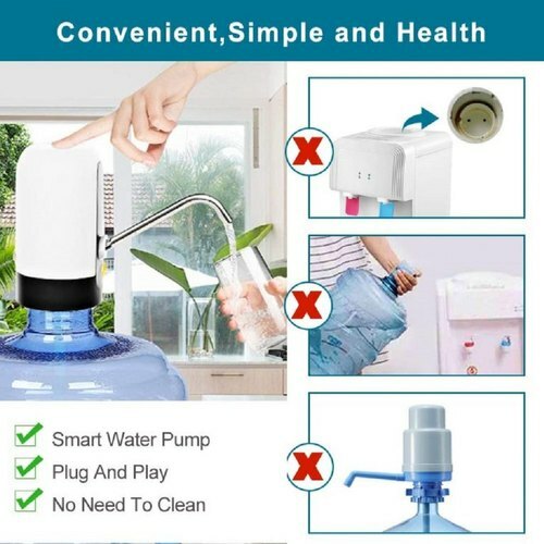 Water Bottle Switch Pump Electric Automatic Universal Dispenser 5 Gallon USB gallery