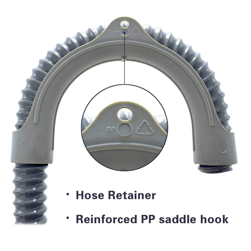 Washing Machine Drain Hose 10 FT,Corrugated and Flexible Washer Drain Hose Re... gallery