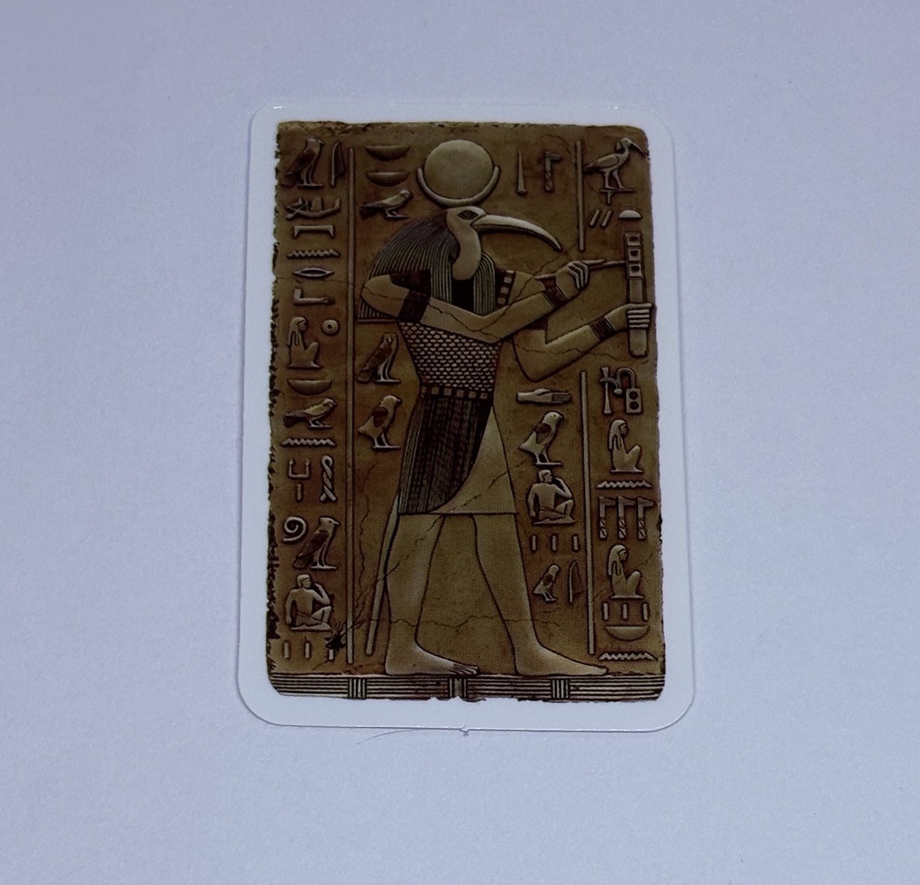 Thoth Egyptian God Sticker Decal Mythical Egypt Art Vinyl Journal Decor Tc9 gallery