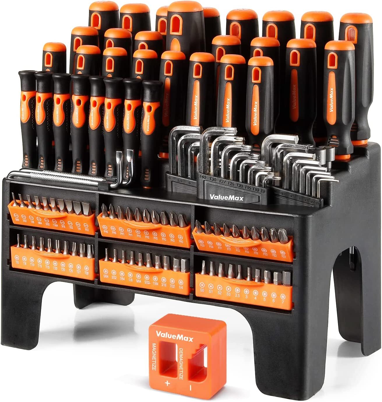 126PC Magnetic Screwdriver Set w/Plastic Racking Organize ‎Chrome Vanadium Steel gallery