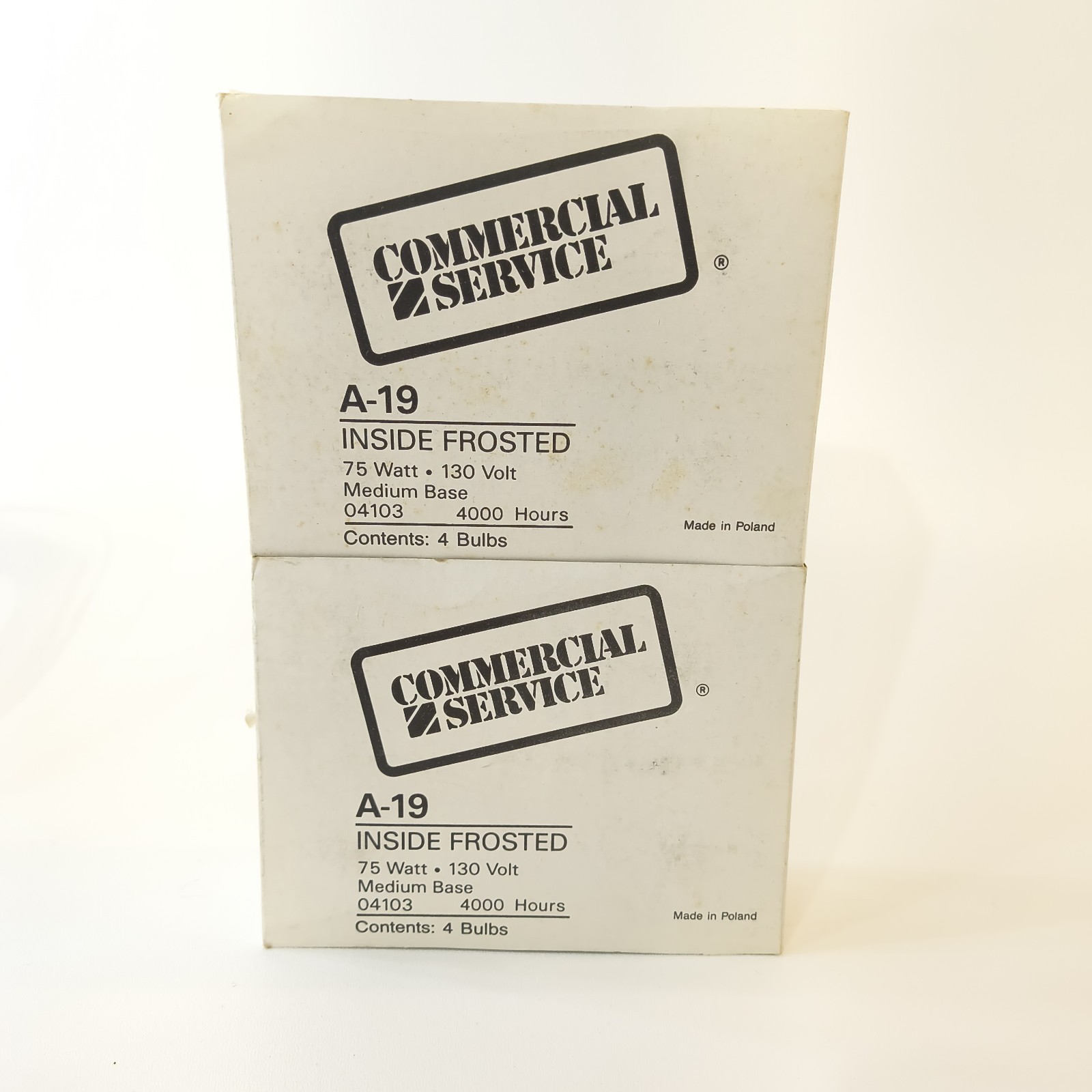 Lot 8x Inside Frost 75W LED Alternative Light Bulbs New Old Stock Poland gallery