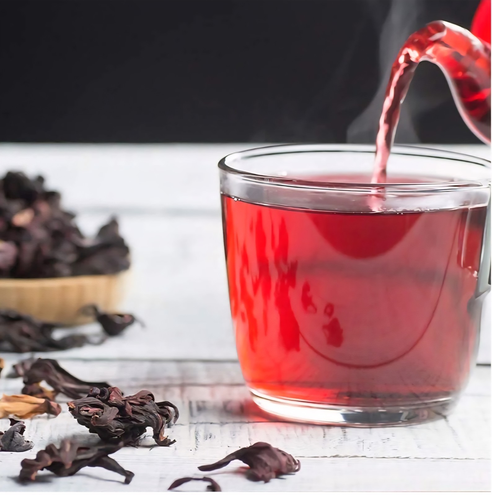1/2Lb 100% Premium Dried Hibiscus Flowers/ 1/2Lb 100% calidad Flor Jamaica Seca gallery