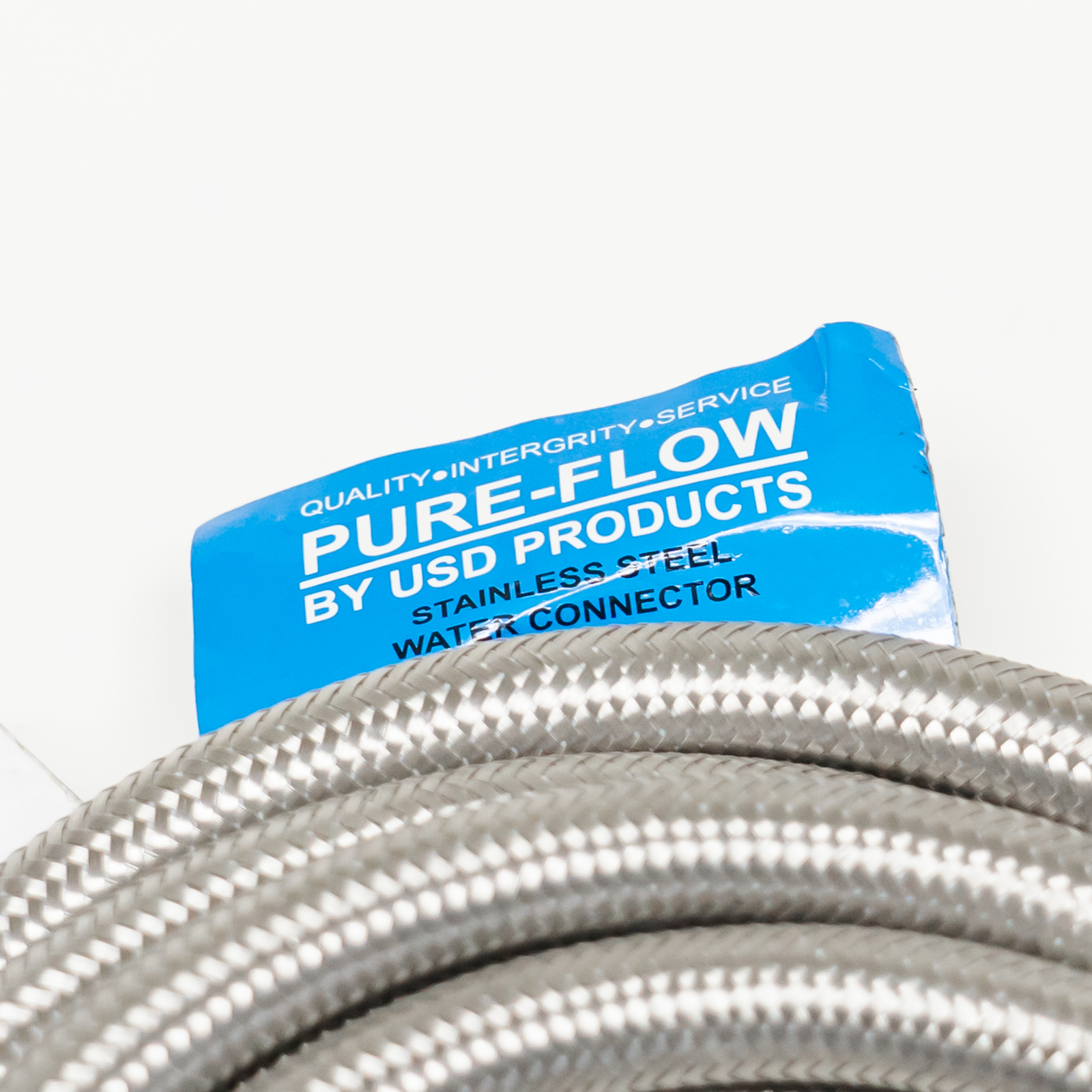 Stainless Steel Braided Ice Maker Water Connector 180" 15' X 1/4" Lead Free gallery
