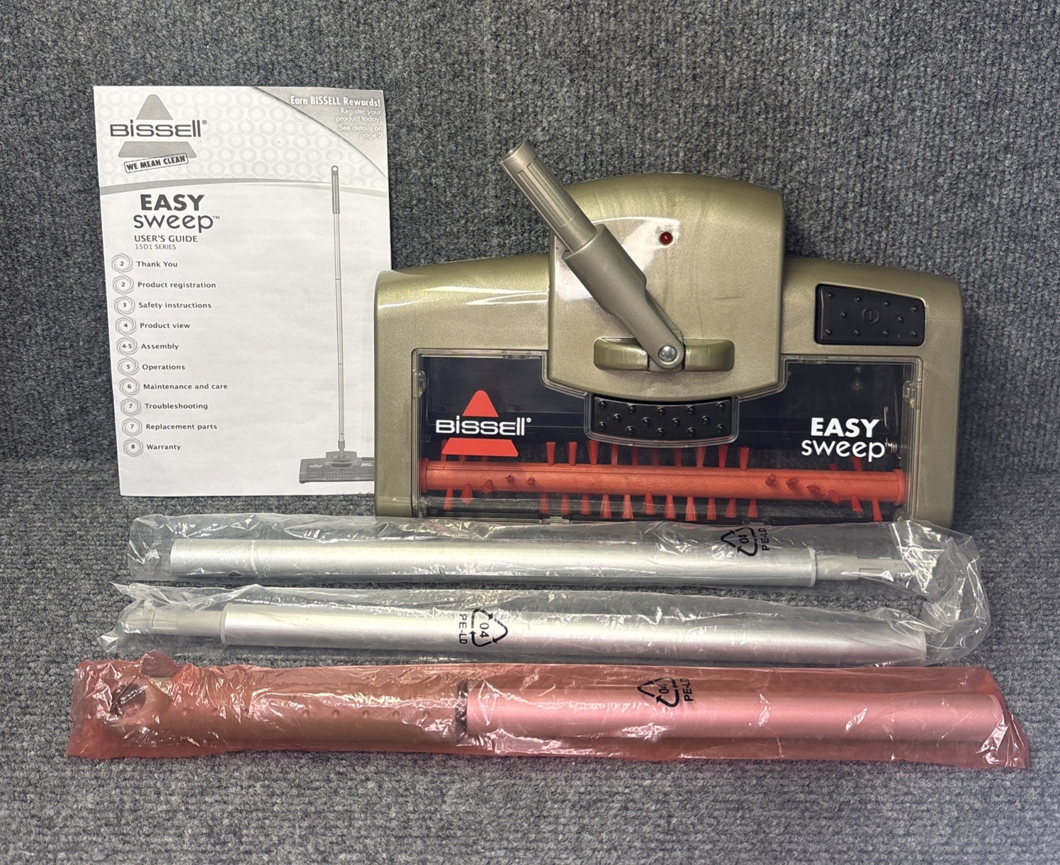 Bissell Easy Sweep Cordless Floor & Carpet Sweeper 15D1-A *NEW* gallery