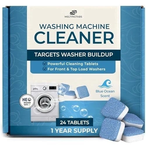 Uproot Clean Washing Machine Cleaner Tablets - 24 Pack for a 12 Month Supply. Fo gallery