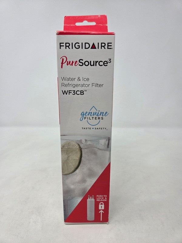 3 PACK FRIGIDAIRE WF3CB PURESOURCE 3 REPLACEMENT REFRIGERATOR WATER FILTER NEW gallery