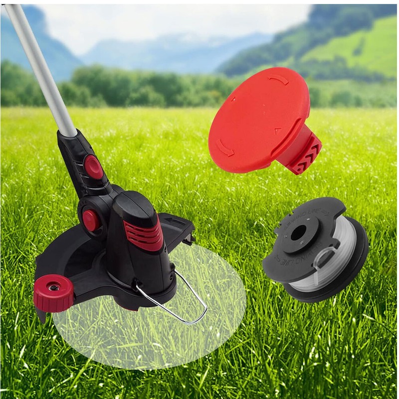 8X For Hyper Tough Spool Trimmer Line 1.6mm + Cap Cover HT19-401-003-06 Set HOT gallery