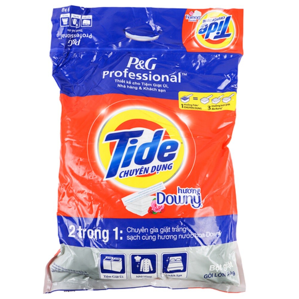 TIDE PLUS + Downy Powder Detergent Professional ~19Lbs / 8.5Kg NEW 300+ Loads gallery