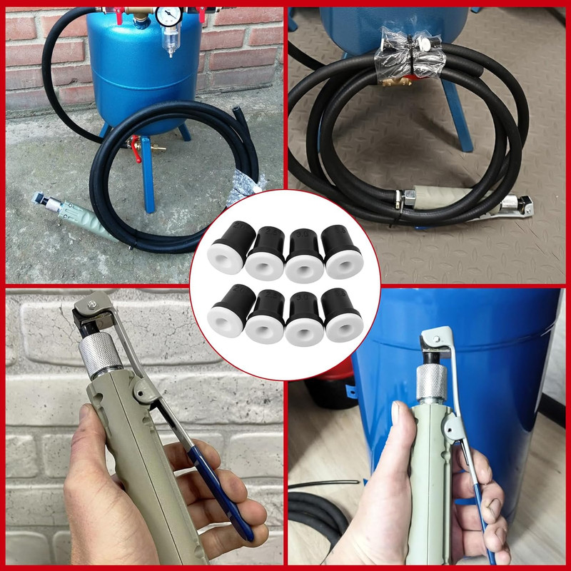Sandblasting Nozzle Tips Kit, Abrasive Blast Sandblaster Gun Ceramic Tips 2Mm/2. gallery