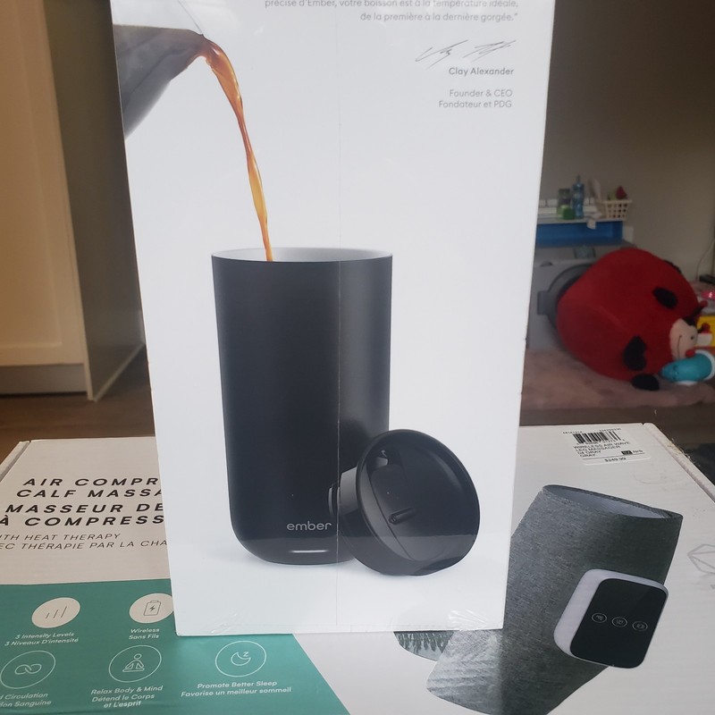 NEW Ember Temperature Control Tumbler - 16oz / 473 ML - Black (CM21XL17AM) gallery