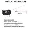 Coin Switch Wire 5A 125/250V AC 3 Foot 0.1A 30V DC Black 1PCS 107 Style: 307-2 gallery