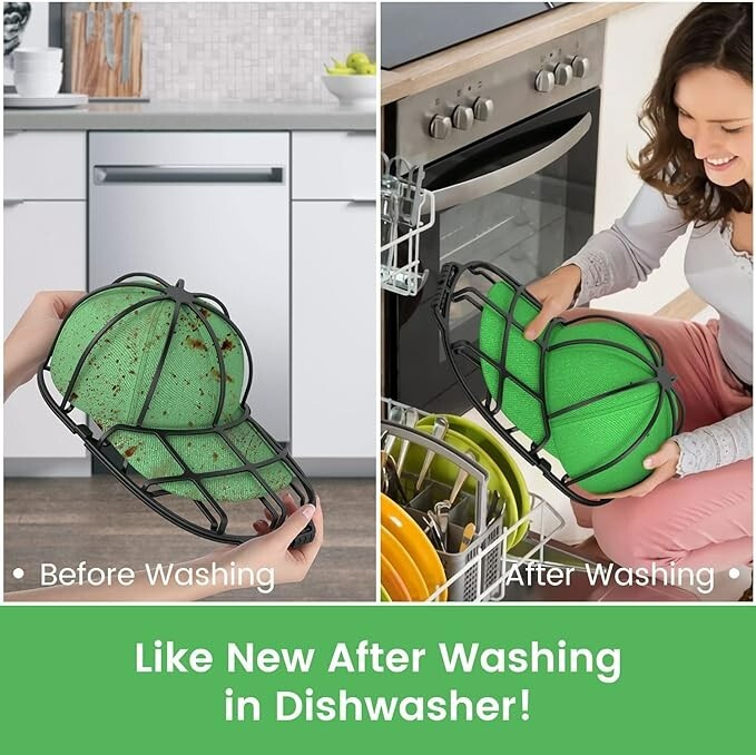 1PC Hat Washer Cage For Washing Machine Baseball Cap Protector Dishwasher Safe gallery