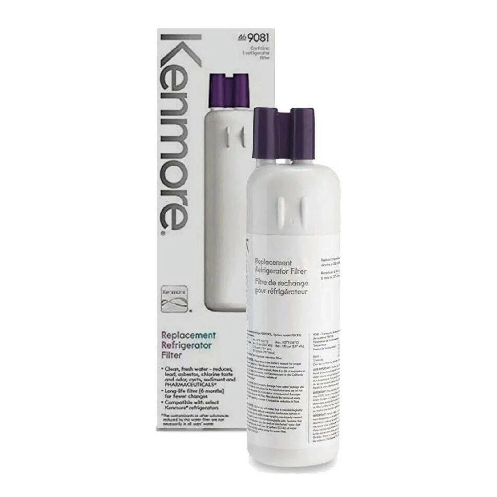 1 Pack Kenmore 9081 Replacement Refrigerator Water Filter 46-9081 46-9930 NO BOX gallery