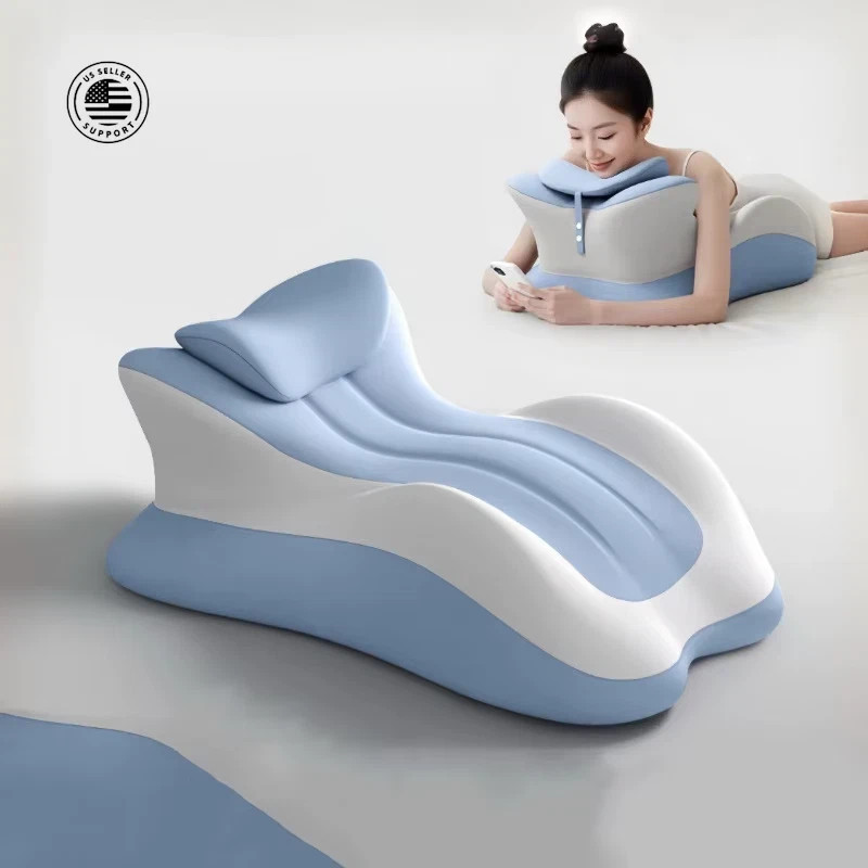 Couples Support Pillow Memory Foam Cushion for Intimacy Comfort & Back Support gallery