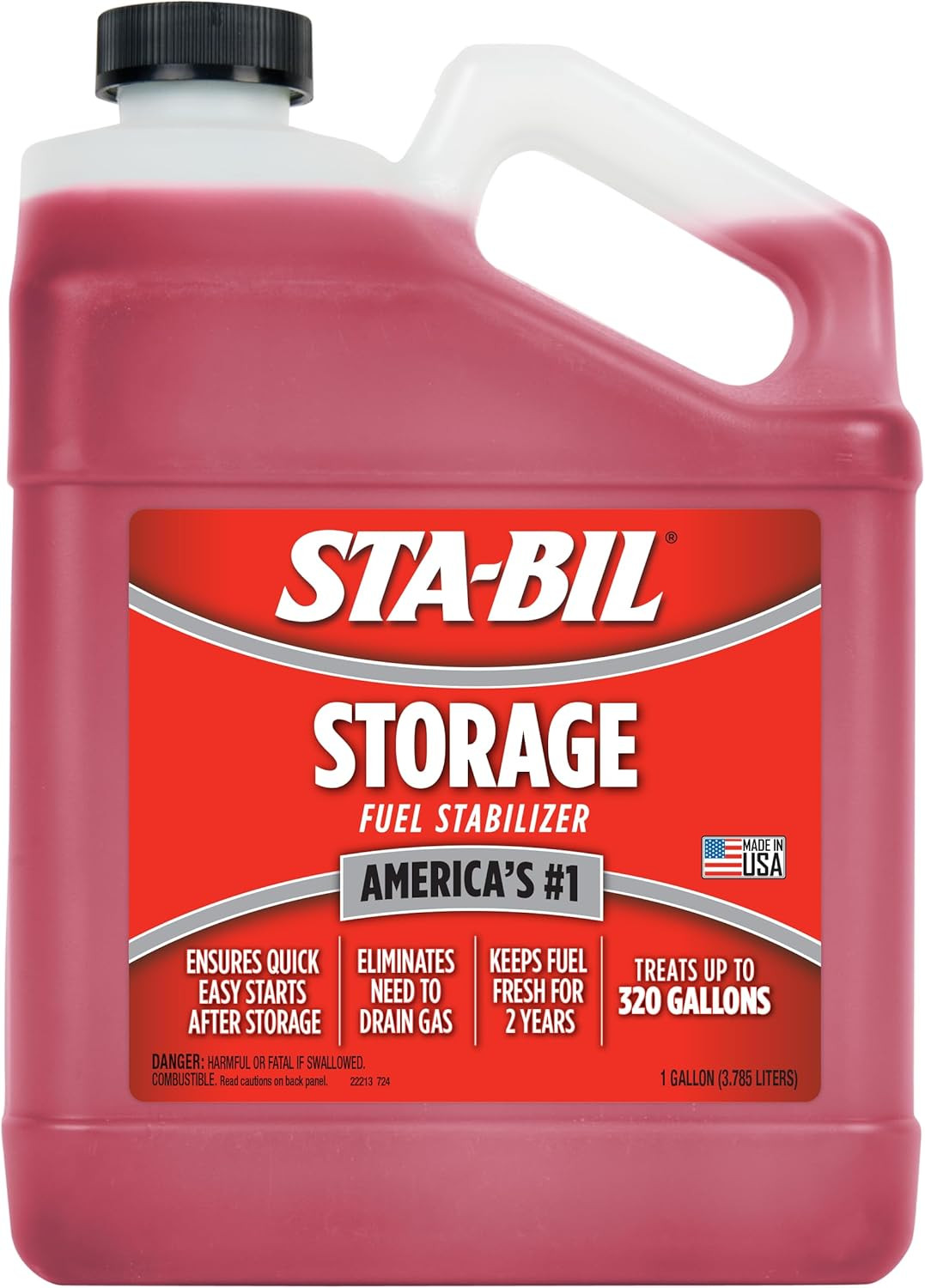 Storage Fuel Stabilizer | Keeps Fuel Fresh for 24 Months, Prevents Corrosion, Ga gallery