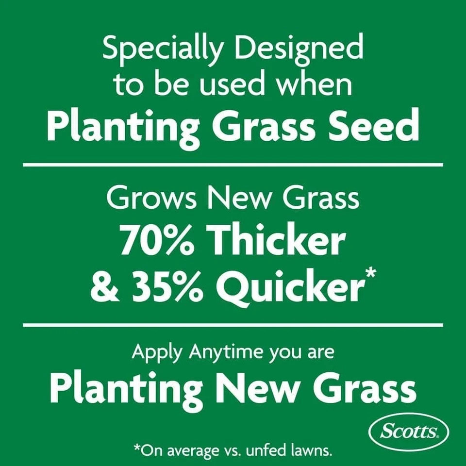 Turf Builder 15 Lb. 5,000 Sq. Ft. Starter Lawn Food Fertilizer for New Grass gallery